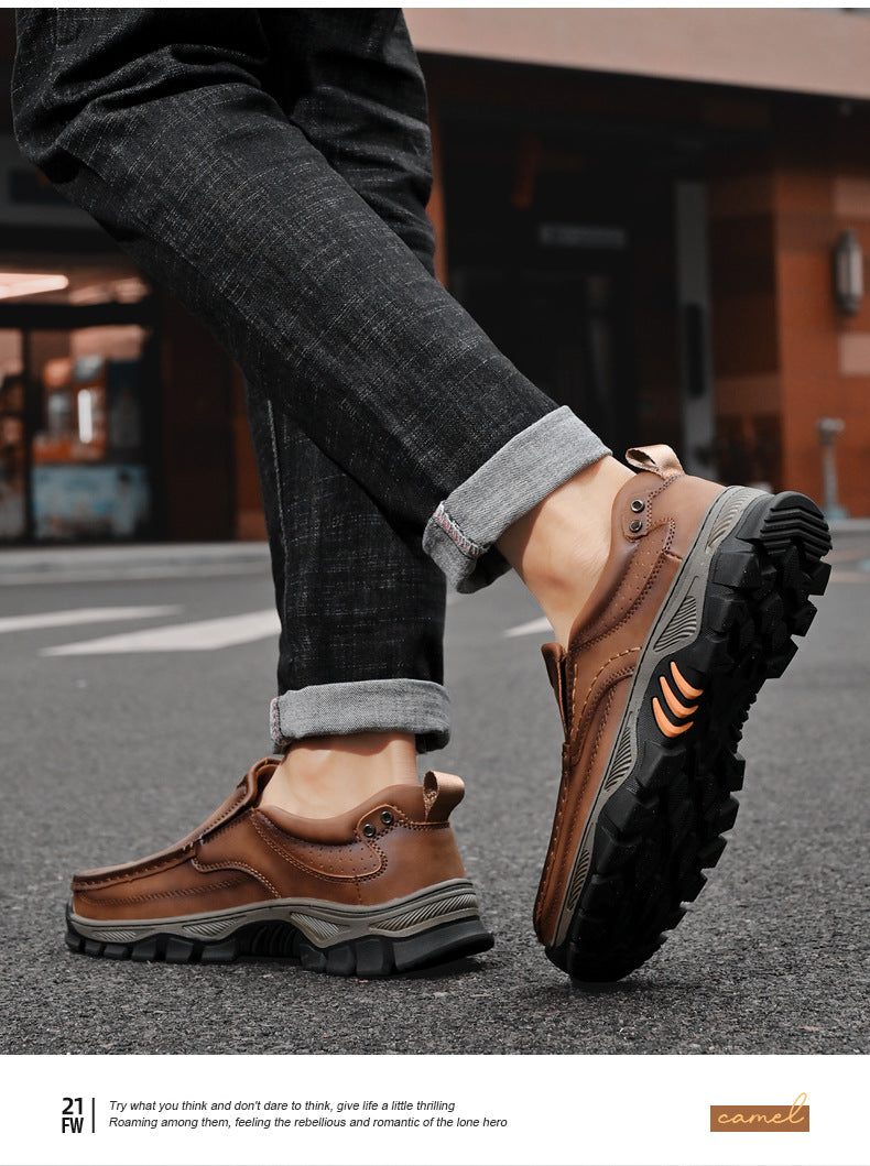 Mitchell Shoes Men's Soft Insole Walking Casual Loafers
