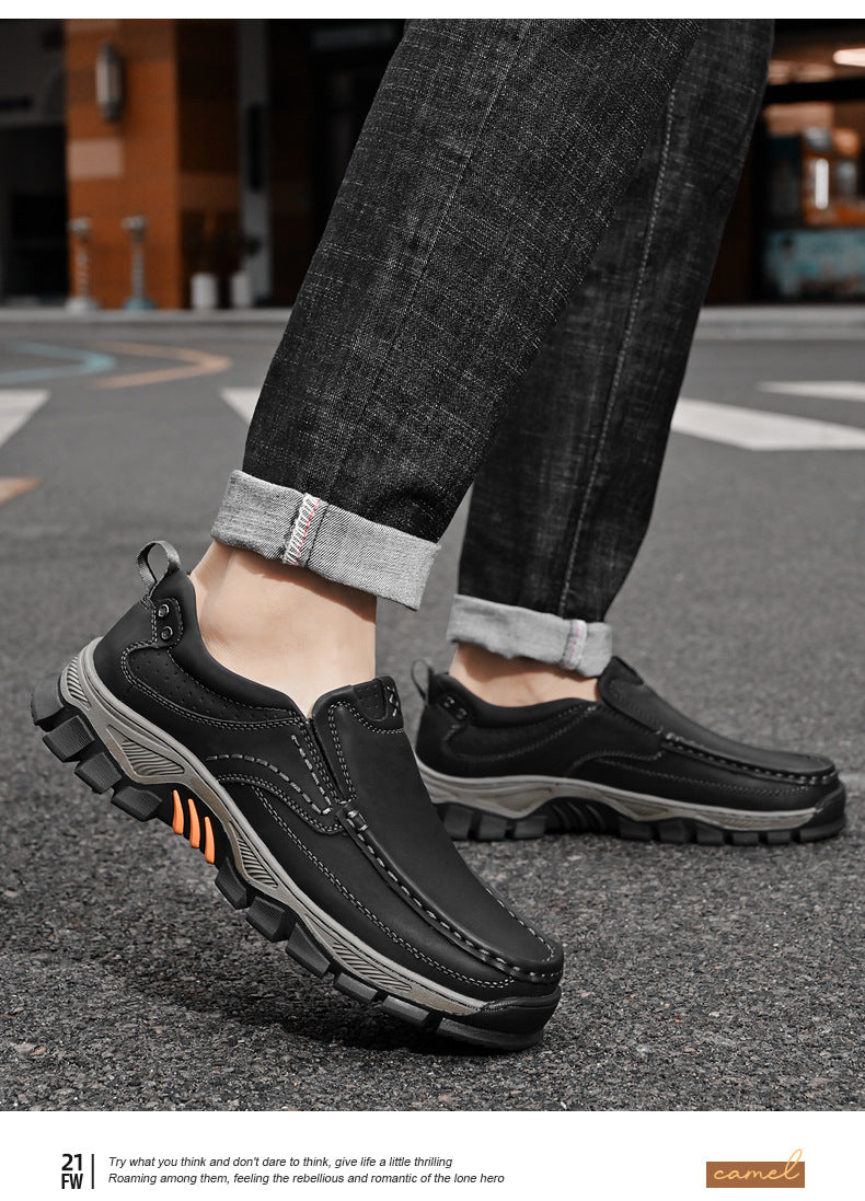 Mitchell Shoes Men's Soft Insole Walking Casual Loafers