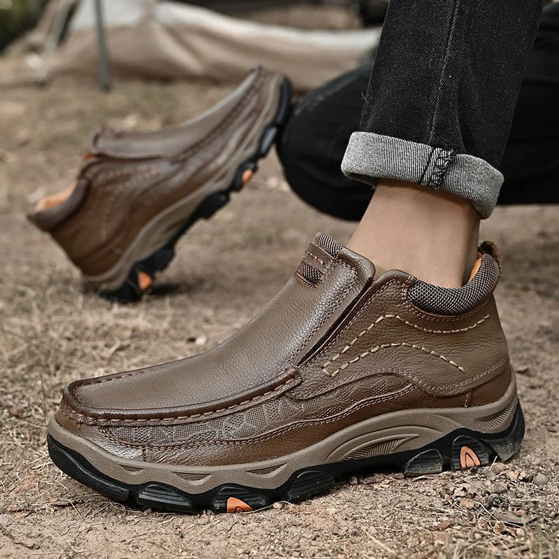 Mitchell Shoes Men's Ankle Outdoor Trekking  Leather Boot