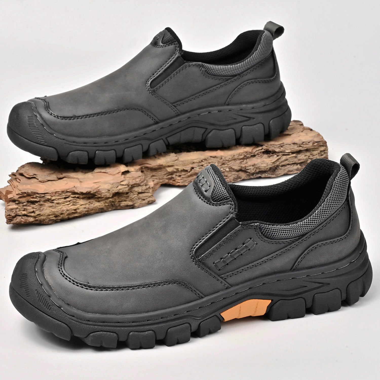 Mitchell Shoes Men's Leather Wearable Hiking Casual Shoes