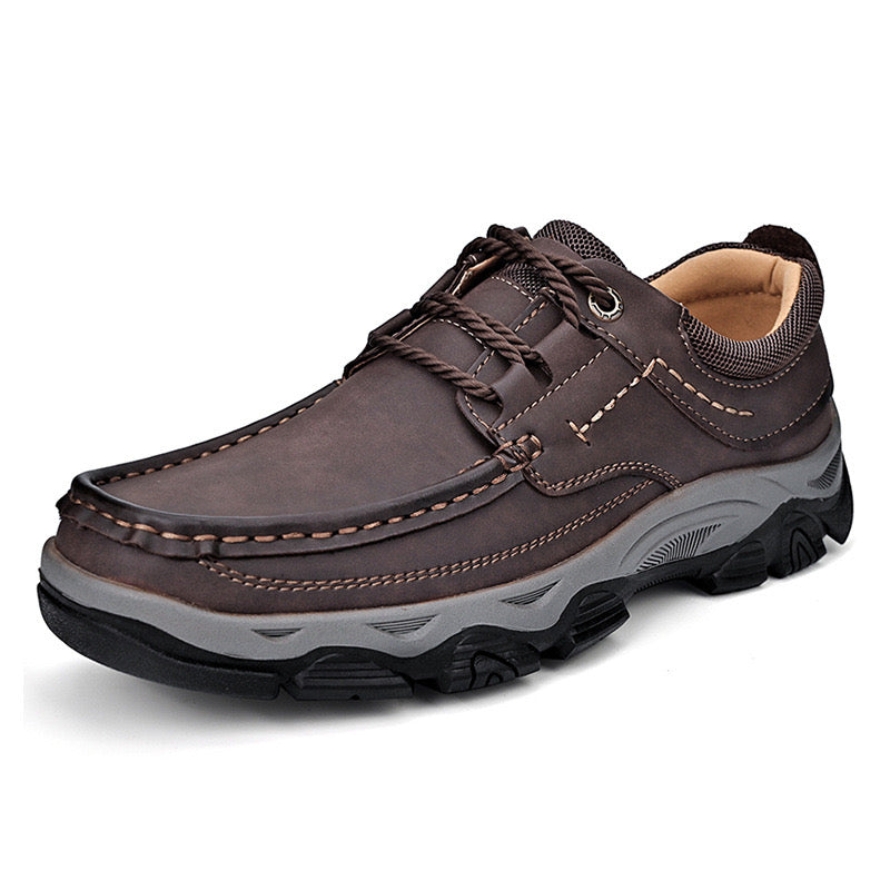 Mitchell Shoes Men's Lace Leather Casual Walking Outdoor Shoes